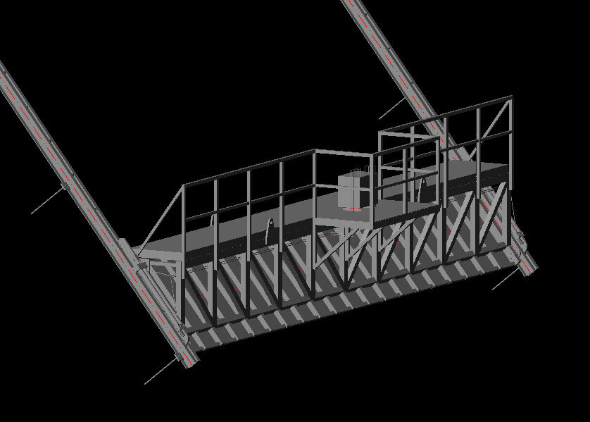 Moveable steel formwork for DAM Images